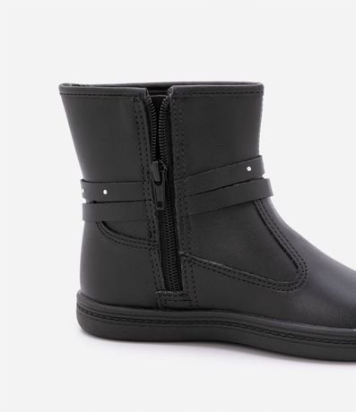 Bota Infantil en PU con Detalles de Strass - Talle 20 al 25 4