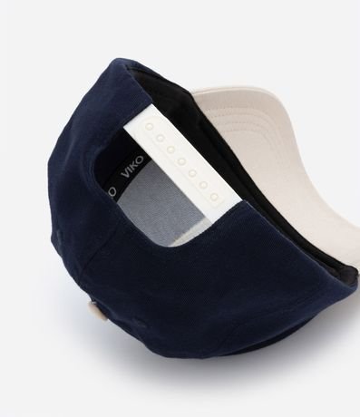 Gorra Visera Curva en Sarga con Bordado LA 4