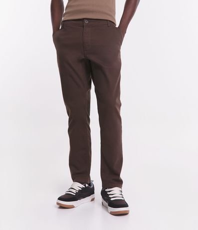 Pantalón Skinny en Sarga con Elastano 2