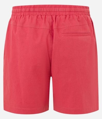 Bermuda en Algodón con Cintura Elástica y Bolsillos 2
