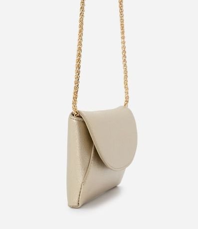 Billetera Grande en PU con Solapa y Correa Cruzada 2