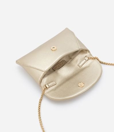 Billetera Grande en PU con Solapa y Correa Cruzada 5