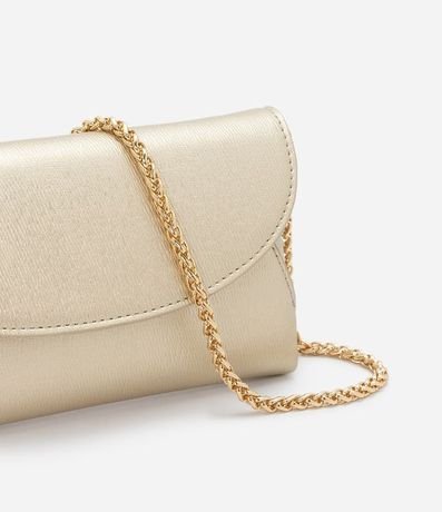 Billetera Grande en PU con Solapa y Correa Cruzada 6