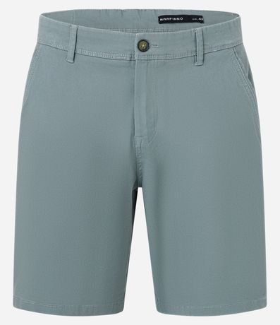 Bermuda Slim en Sarga con Elastano 6