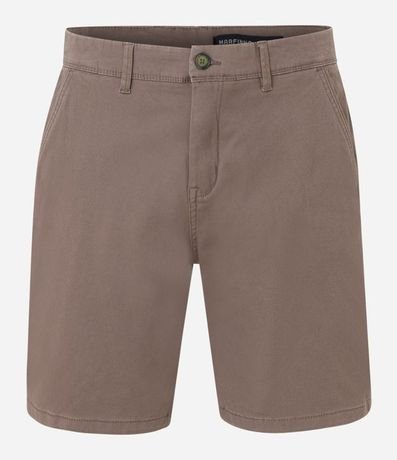 Bermuda Slim en Sarga con Elastano 7