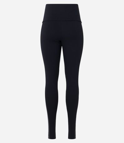 Pantalón Legging en Ponto Roma con Detalle Lateral en Cirre 6