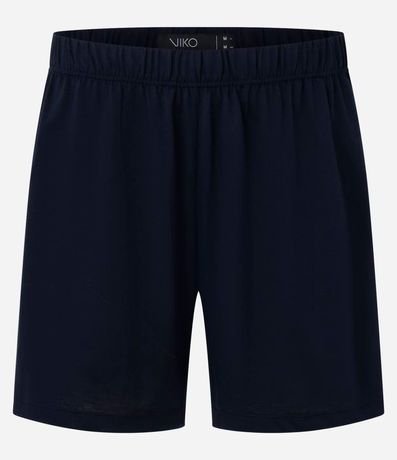 Pijama Corto con Detalle Contrastante 7