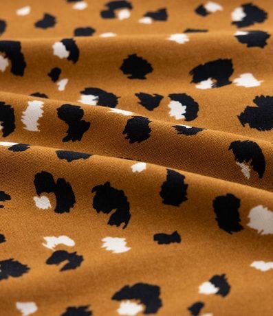 Vestido Corto con Estampado de Leopardo Curve & Plus Size 7