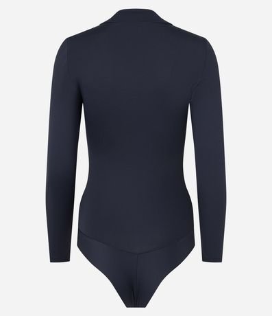 Body Básico en Media Malla con Cuello Alto 7