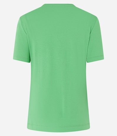 Blusa Básica en Viscosa con Escote V 7