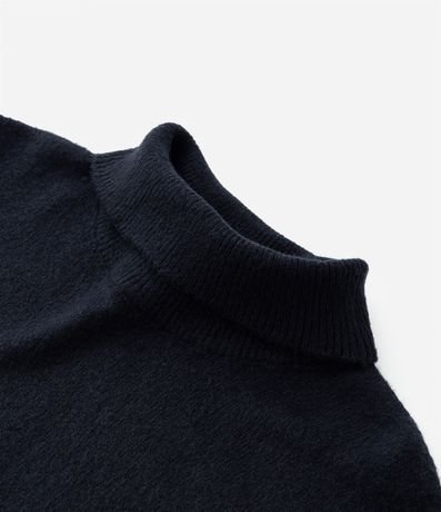 Vestido Corto de Punto con Cuello Alto Curve & Plus Size 7