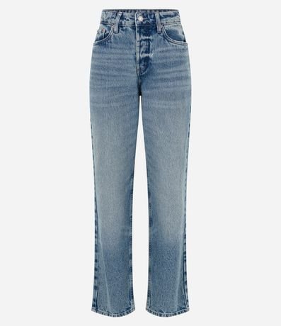 Pantalón Recto en Jeans con Bolsillos 5