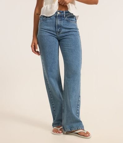 Pantalón Recto en Jeans con Bolsillos 3