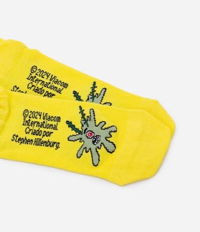 Media Caña Larga en Algodón con Estampado del Bob Esponja 4