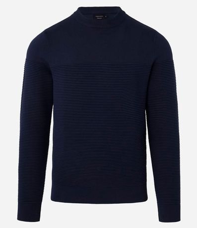 Suéter en Punto con Canalé Texturizado 5