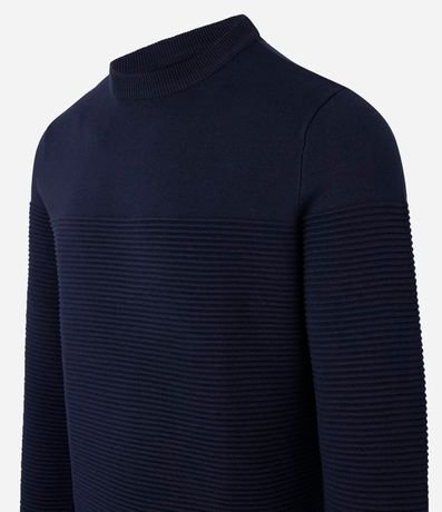 Suéter en Punto con Canalé Texturizado 6