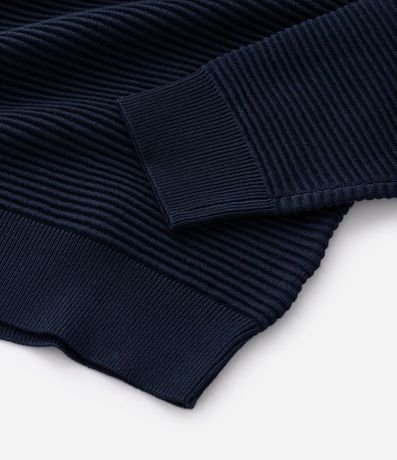 Suéter en Punto con Canalé Texturizado 8