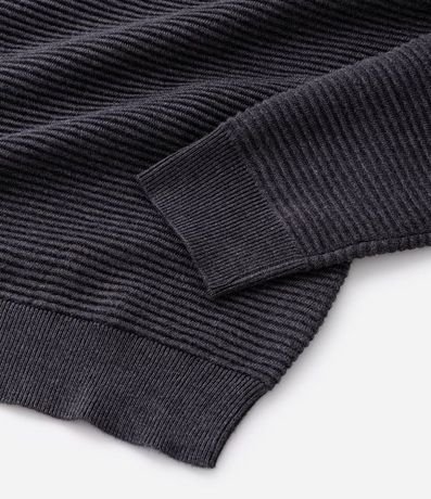 Suéter en Punto con Canalé Texturizado 9