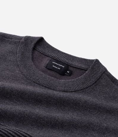 Suéter en Punto con Canalé Texturizado 10