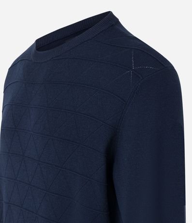 Suéter en Punto con Cuello Redondo 7