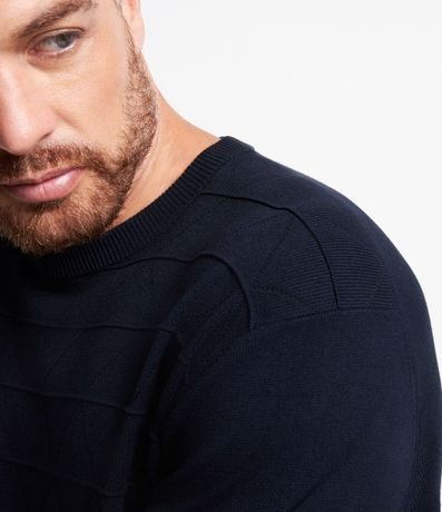 Suéter en Punto con Cuello Redondo 3