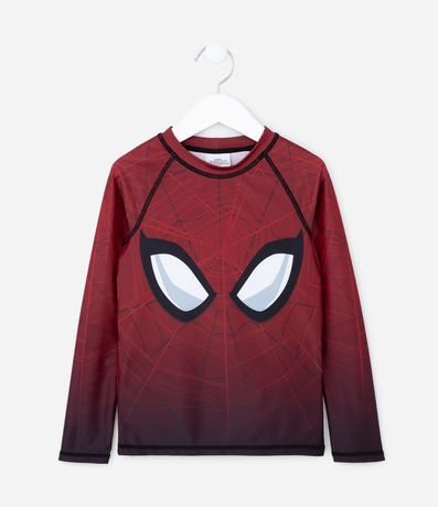 Conjunto de Playa Infantil con Protección UV y Estampado Spider-Man - Talle 2 a 10 años 2