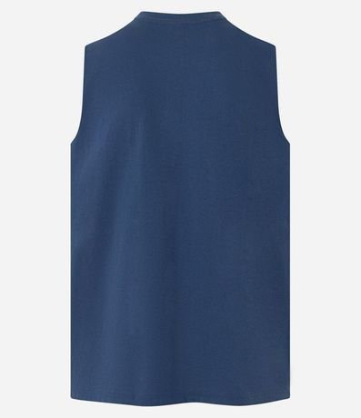 Musculosa en Algodón con Cuello Redondo y Tag en el Bajo 7