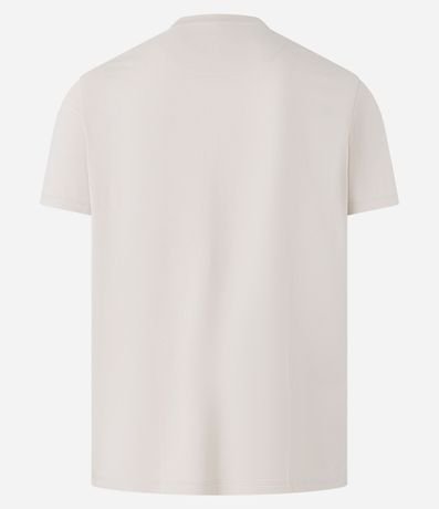 Remera Casual en Algodón con Cuello Redondo 5