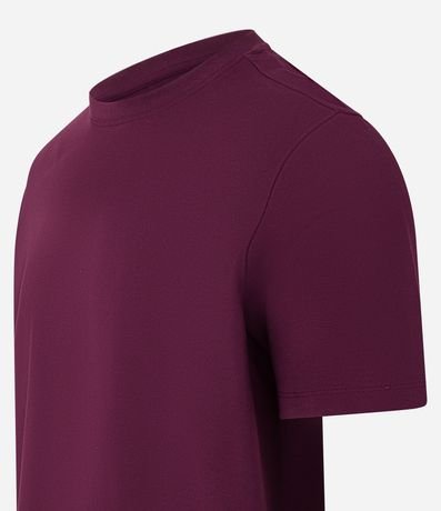Remera Casual en Algodón con Cuello Redondo 6
