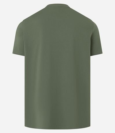 Remera Casual en Algodón con Cuello Redondo 7
