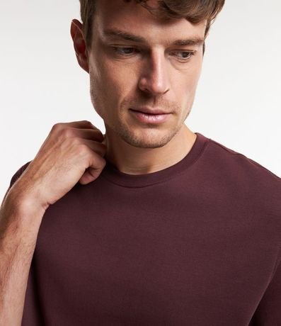 Remera Regular en Algodón Manga Corta 3