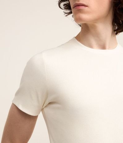 Remera Muscle en Media Malla con Manga Corta 3