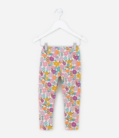 Pantalón Legging Infantil en Algodón Calentito - Talle 1 A 5 años 2