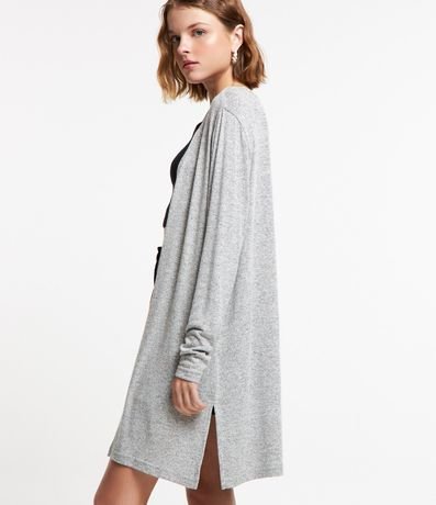 Cardigan Alargado en Punto Liviano 4