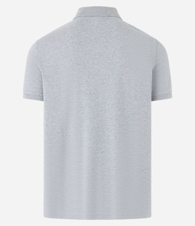 Remera Polo con Textura Acanalada 8