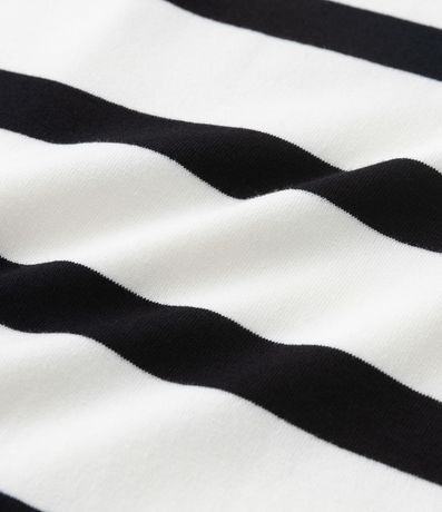 Vestido Midi en Media Malla con Estampa Rayas Curve & Plus Size 7