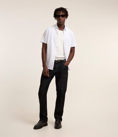 Camisa Rayada en Fibra de Bambu con Bolsillo 2