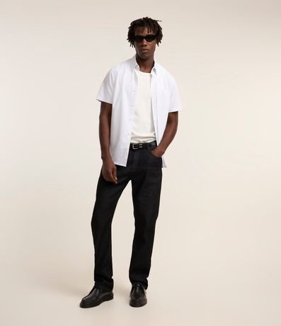 Camisa Rayada en Fibra de Bambu con Bolsillo 3