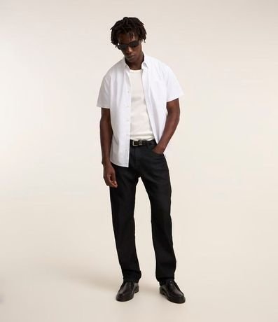 Camisa Rayada en Fibra de Bambu con Bolsillo 4