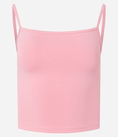 Top Cropped de Poliamida con Breteles Finos 5