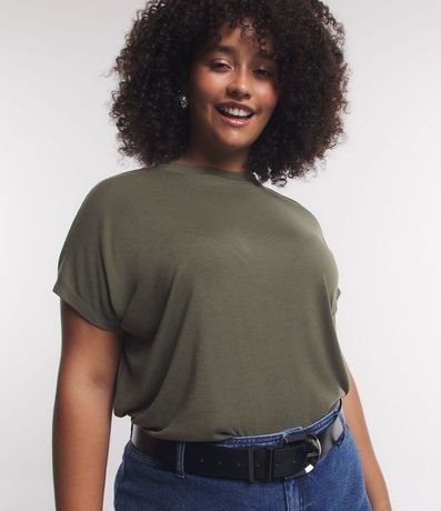 Blusa en Ribana sin Sisa Curve & Plus Size 4