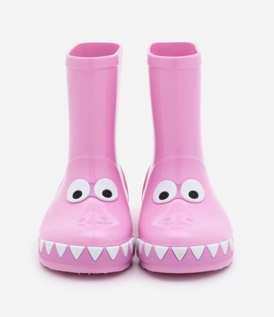 Bota de Lluvia Infantil con Estampado de Dinosaurio - Talle 21 al 28 4