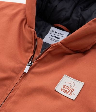 Campera Infantil en Sarga con Capucha - Talle 5 a 14 años 6