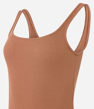 Vestido Midi en Algodón con Escote Cuadrado 5