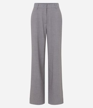 Pantalón Recto Sastrería con Trabillas en la Cintura 5