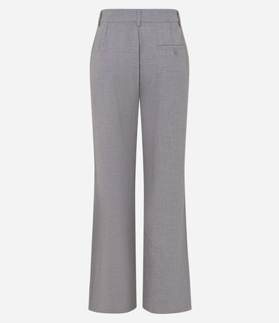 Pantalón Recto Sastrería con Trabillas en la Cintura 6