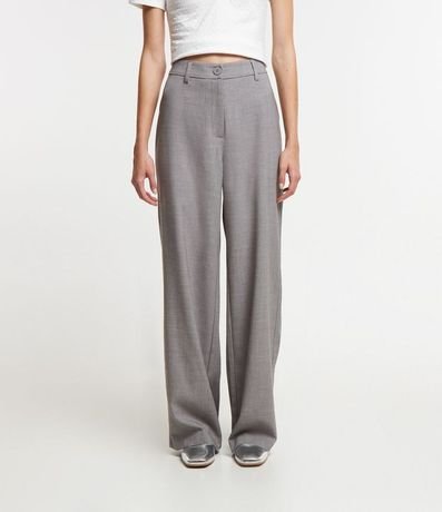 Pantalón Recto Sastrería con Trabillas en la Cintura 2