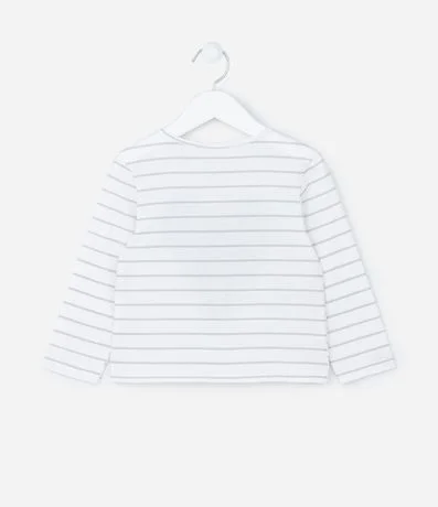 Blusa Infantil Manga Larga con Estampado en Corazón - Talle 1 a 5 años 2