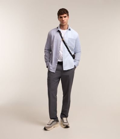 Pantalón en Tricolina con Elastano