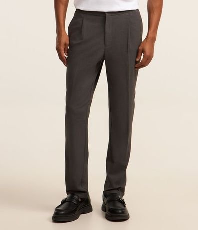 Pantalón Sastrería con Cintura Elástica y Pliegues 2